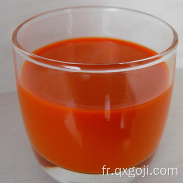 Ningxia certifié vente chaude concentré de jus de goji